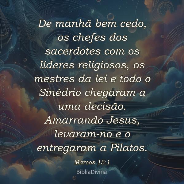 Marcos 15:1