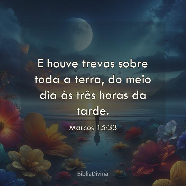 Marcos 15:33