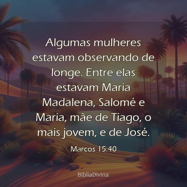 Marcos 15:40