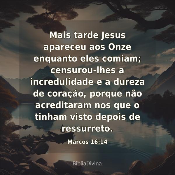 Marcos 16:14