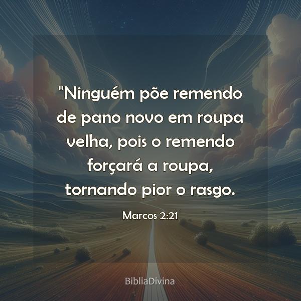 Marcos 2:21