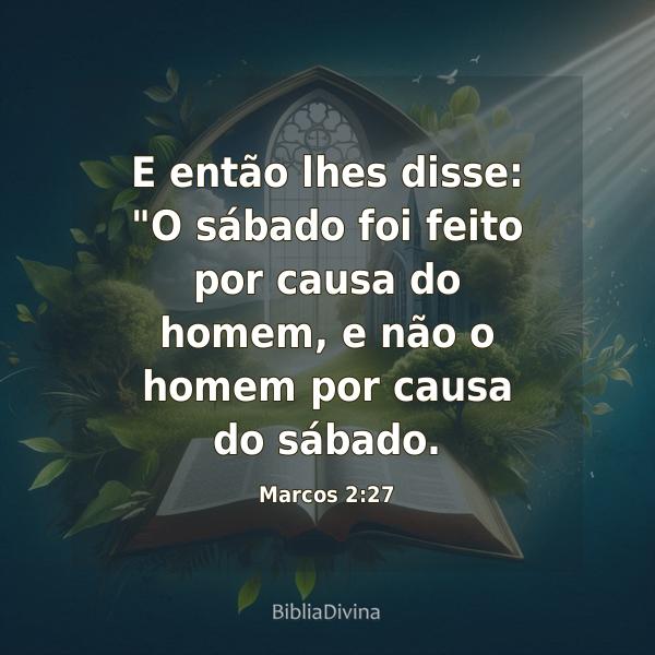 Marcos 2:27