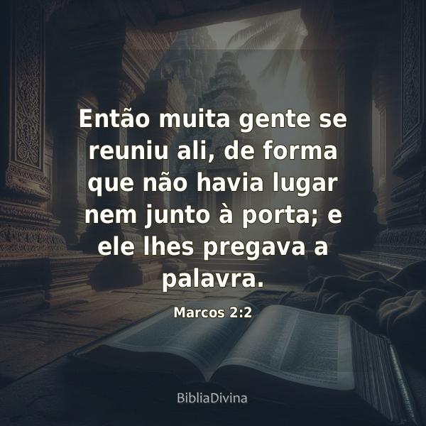 Marcos 2:2