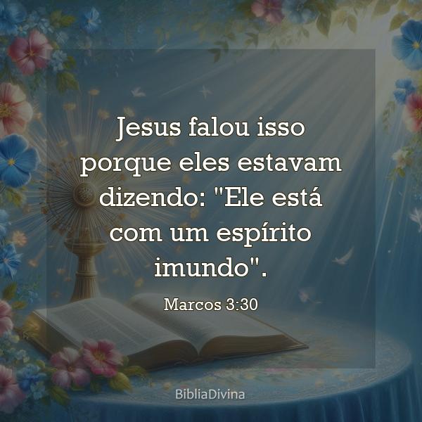 Marcos 3:30