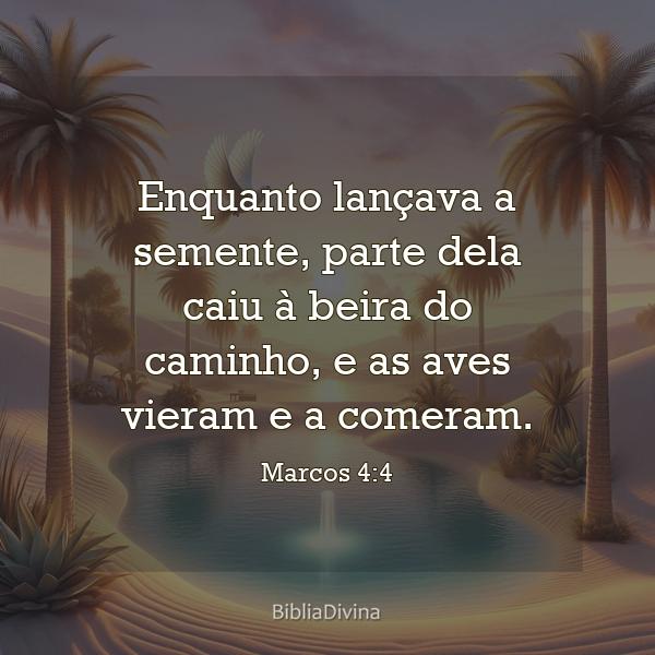 Marcos 4:4