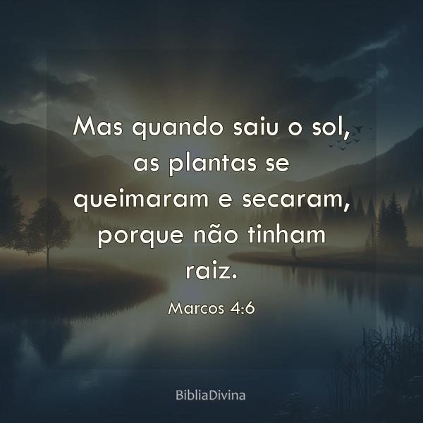 Marcos 4:6