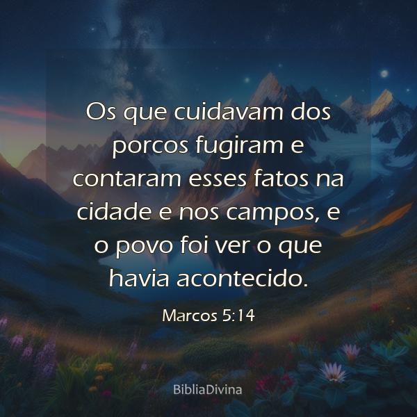 Marcos 5:14