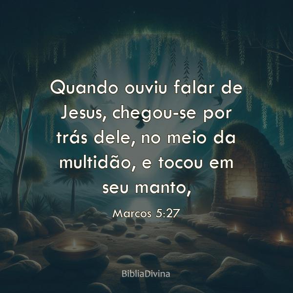 Marcos 5:27