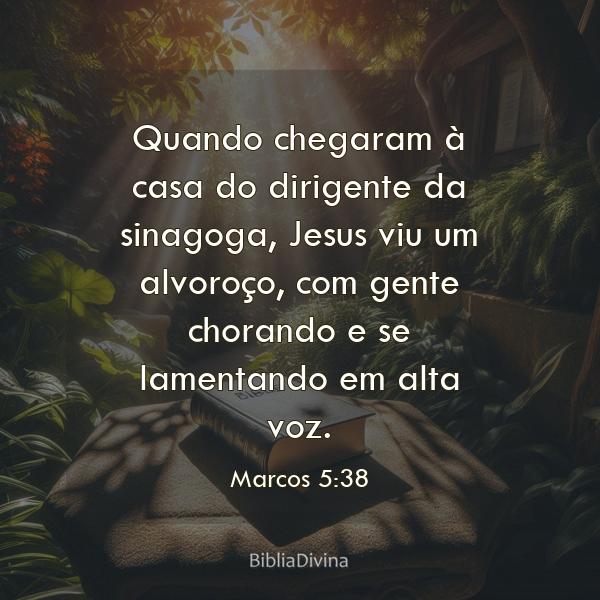 Marcos 5:38