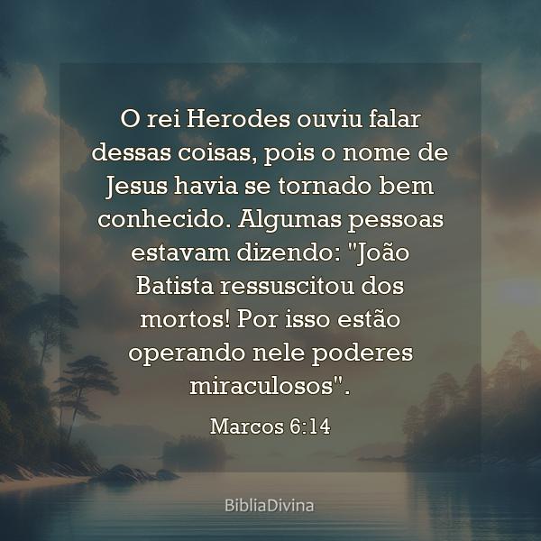 Marcos 6:14