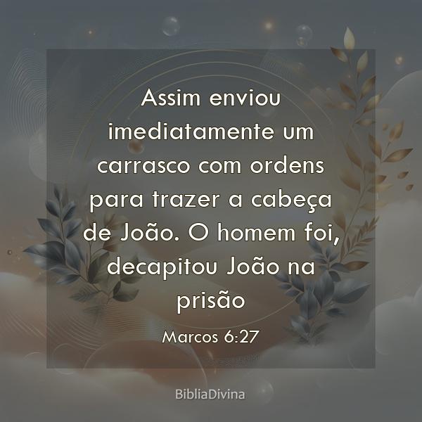 Marcos 6:27