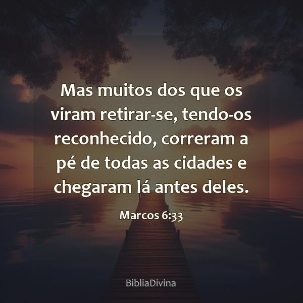 Marcos 6:33