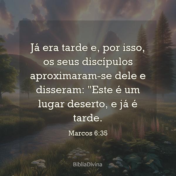 Marcos 6:35