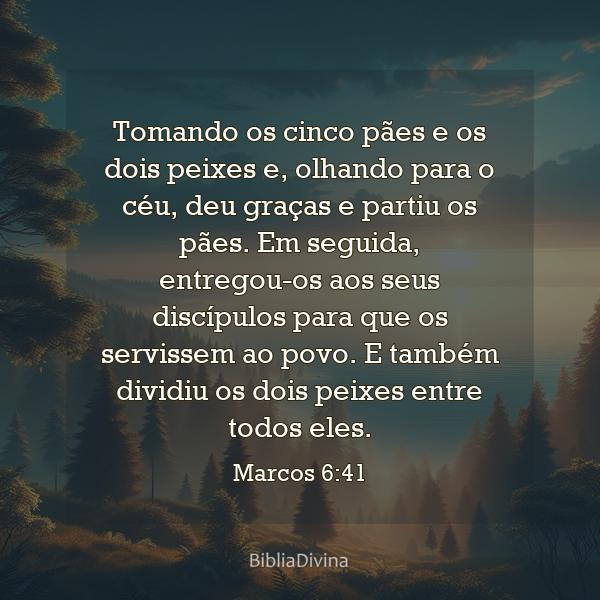 Marcos 6:41