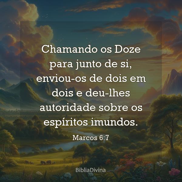 Marcos 6:7