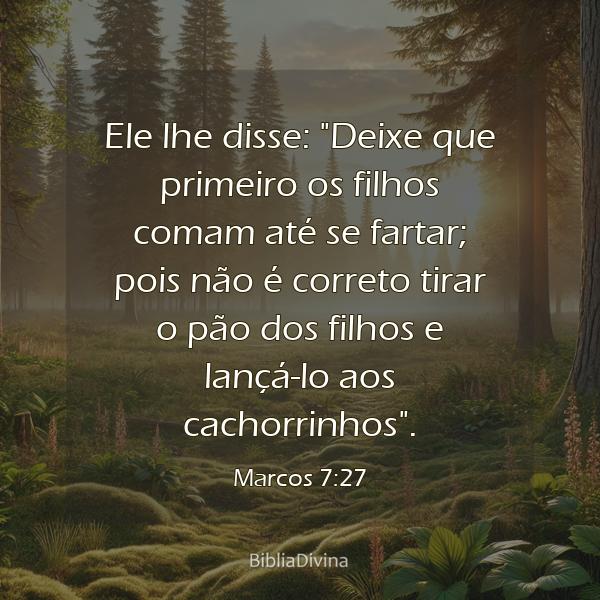 Marcos 7:27