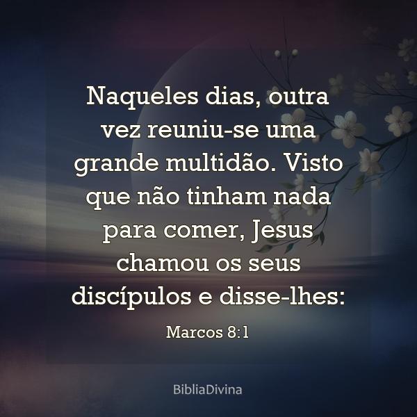 Marcos 8:1