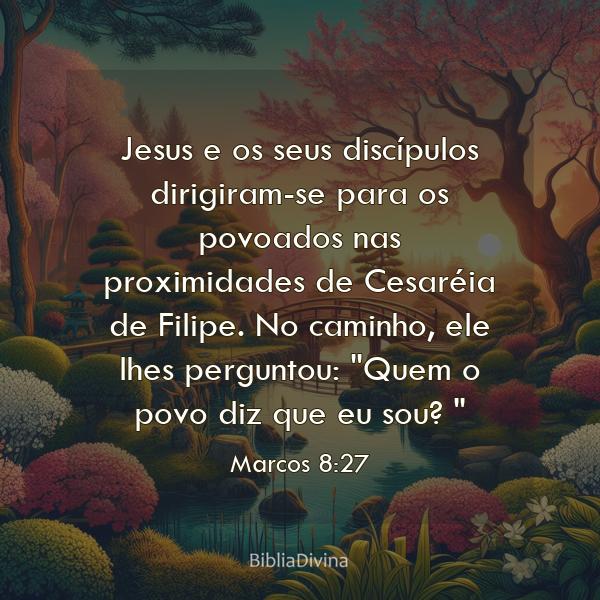 Marcos 8:27