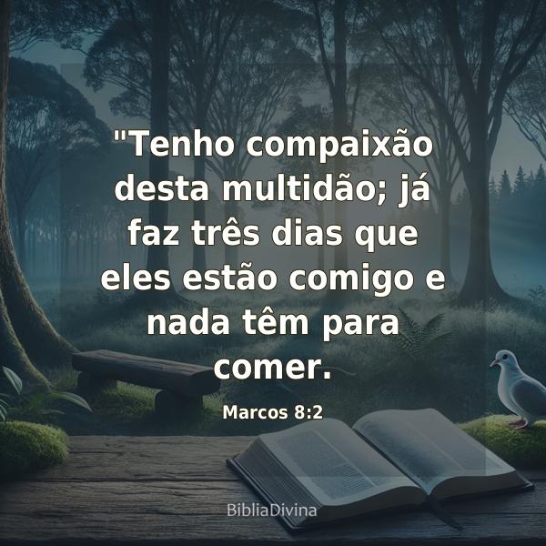 Marcos 8:2