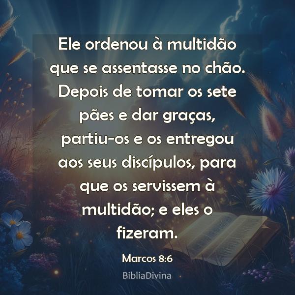 Marcos 8:6