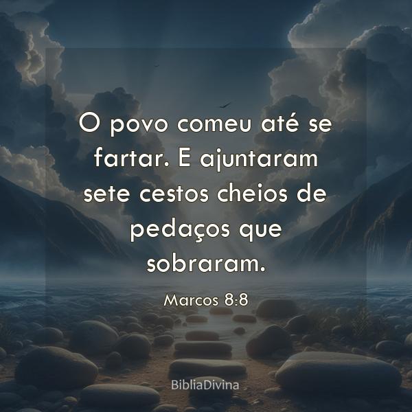 Marcos 8:8