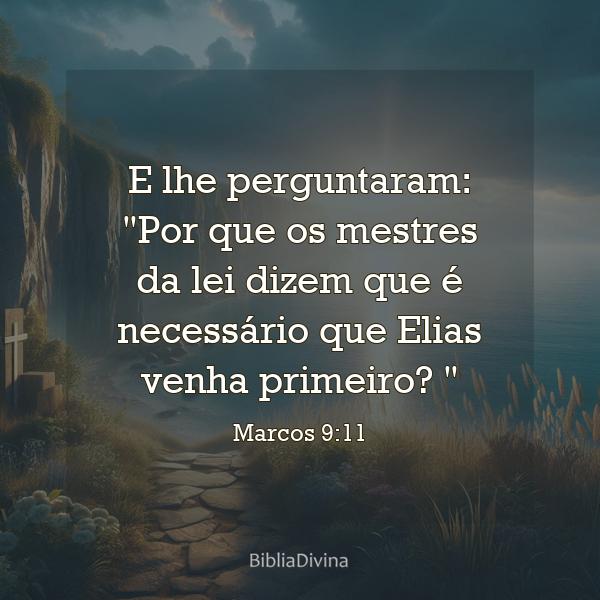 Marcos 9:11