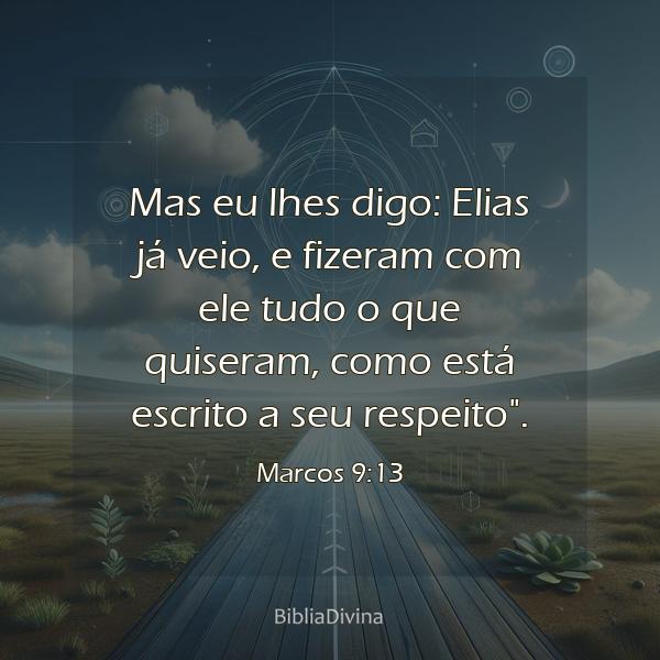 Marcos 9:13