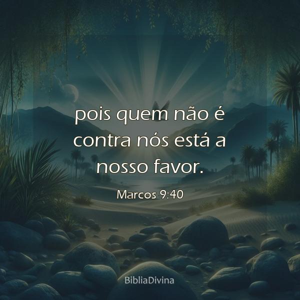 Marcos 9:40