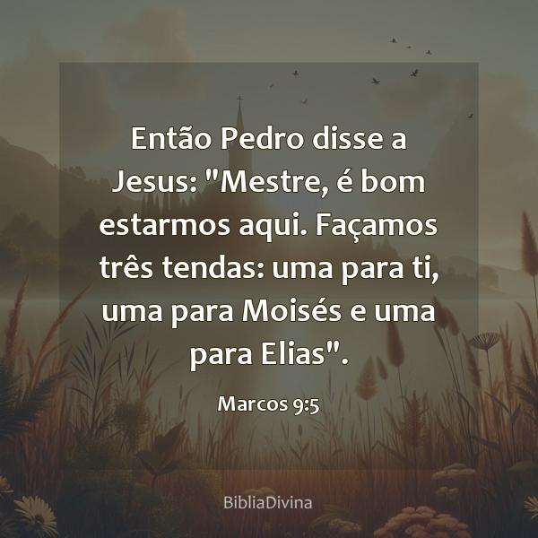 Marcos 9:5