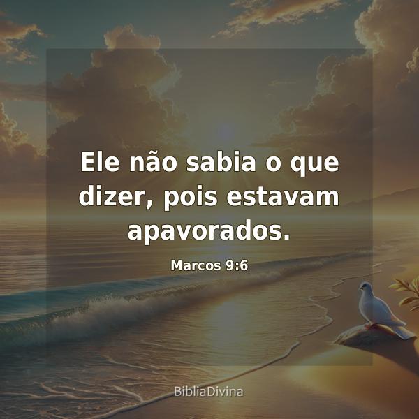 Marcos 9:6