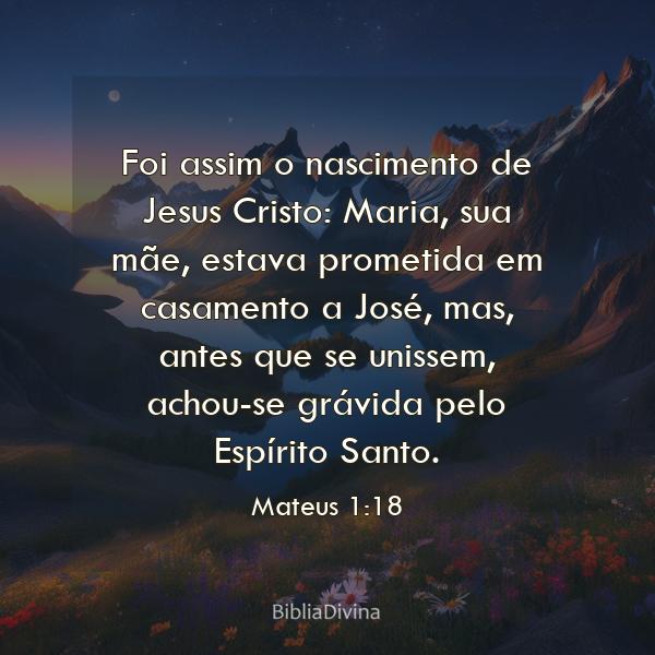 Mateus 1:18