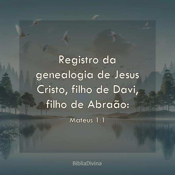 Mateus 1:1