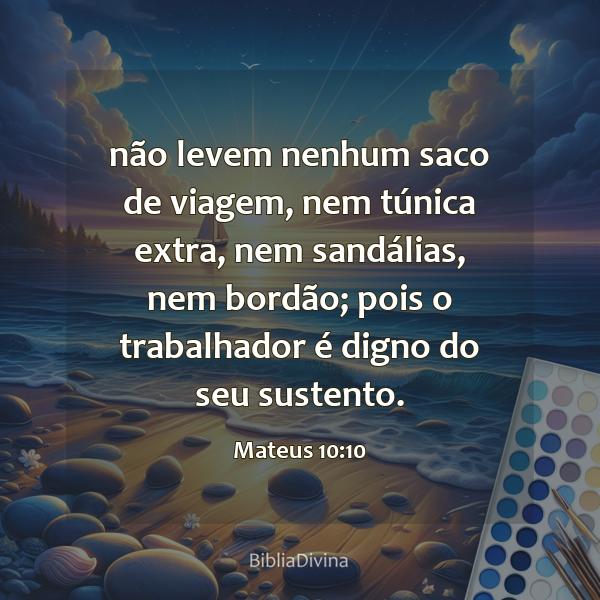 Mateus 10:10