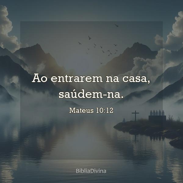 Mateus 10:12