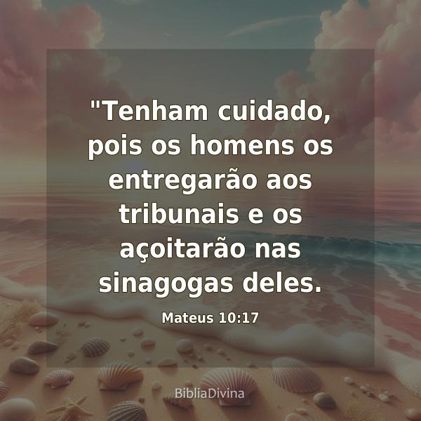 Mateus 10:17