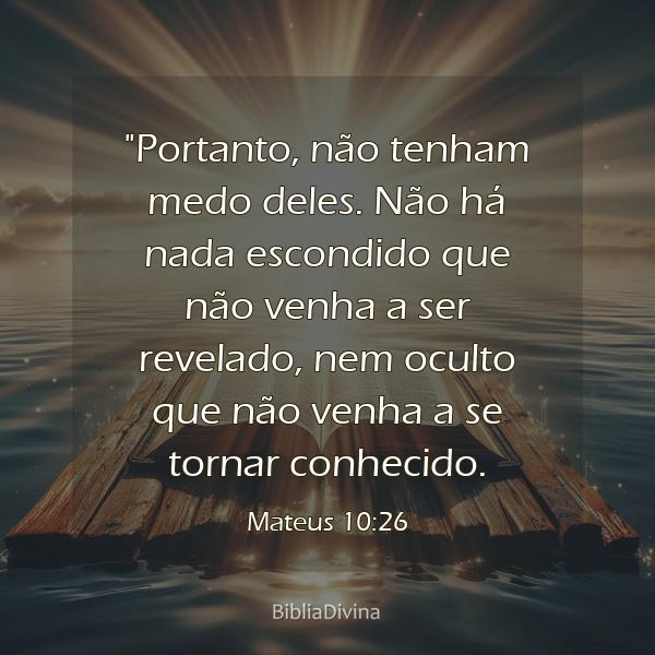 Mateus 10:26