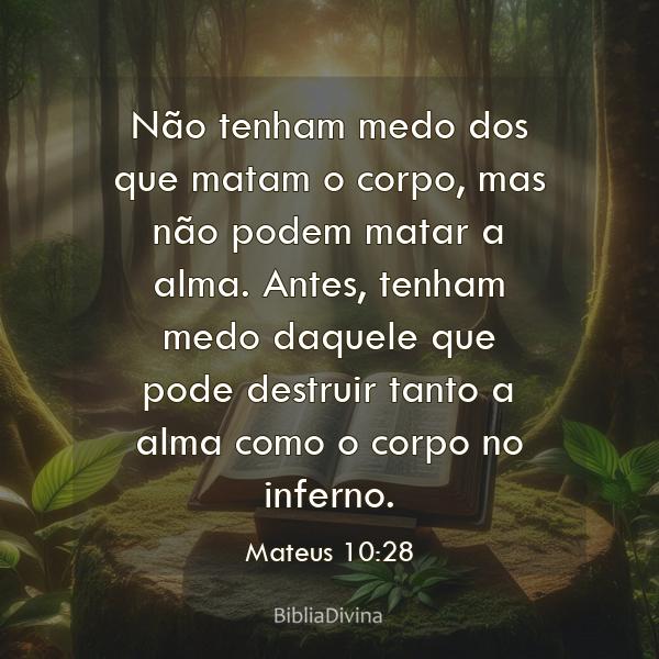 Mateus 10:28