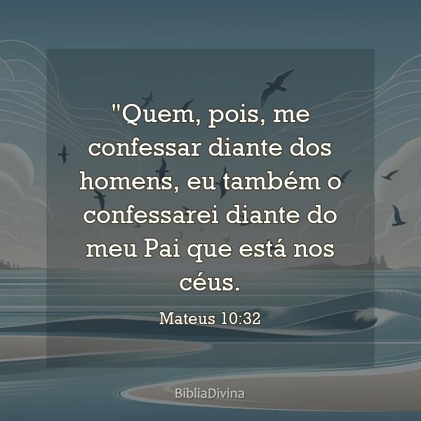 Mateus 10:32