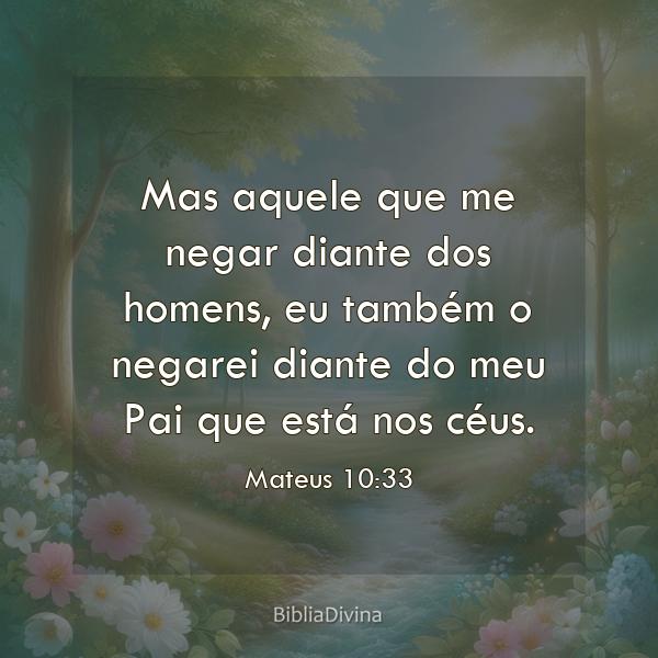 Mateus 10:33