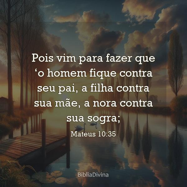 Mateus 10:35