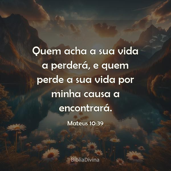 Mateus 10:39