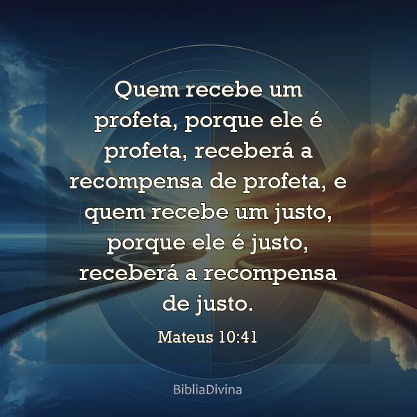 Mateus 10:41