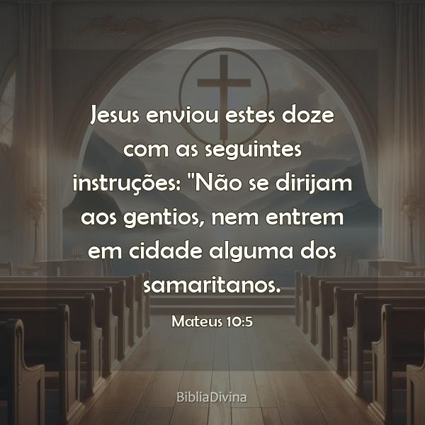 Mateus 10:5