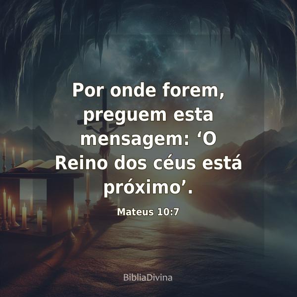 Mateus 10:7