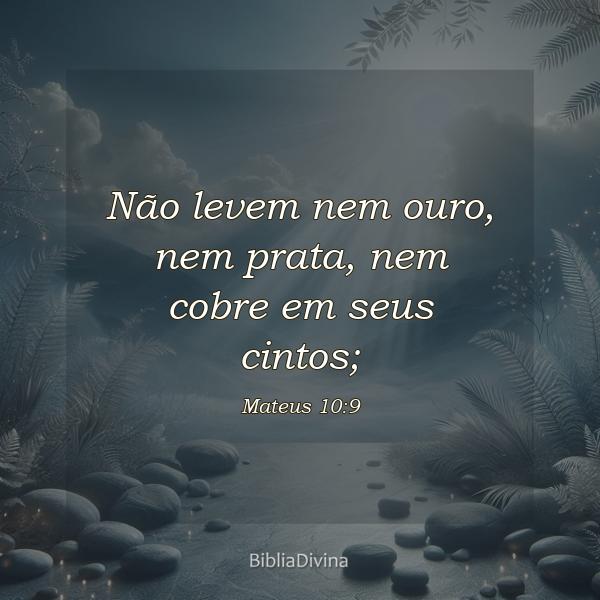 Mateus 10:9