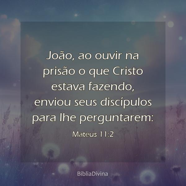 Mateus 11:2