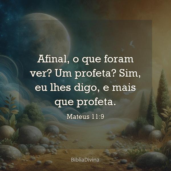 Mateus 11:9