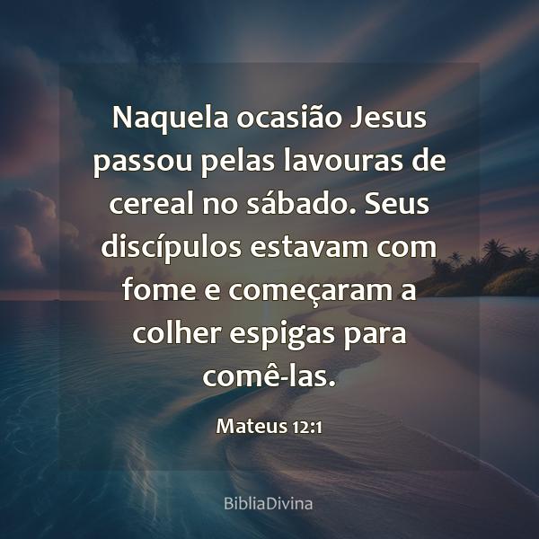 Mateus 12:1