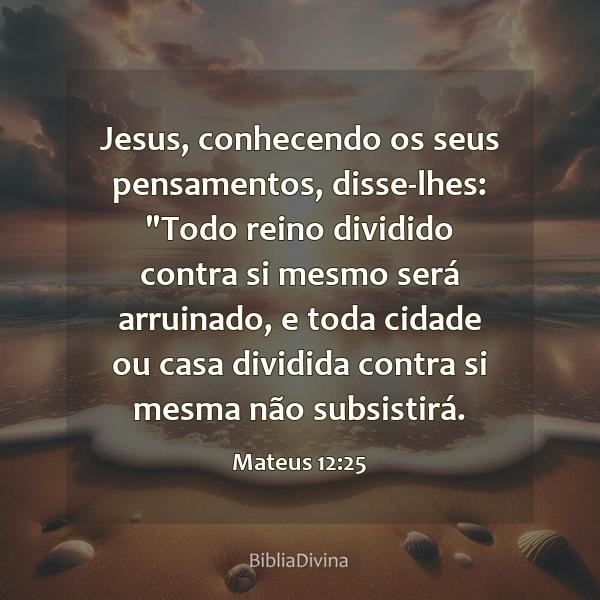 Mateus 12:25