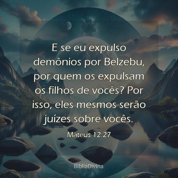 Mateus 12:27